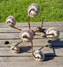 Vintage Porcelain & Brass