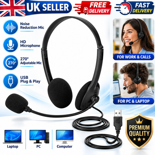 Usb headset headphones - uk,