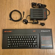 Sinclair ZX Spectrum Plus +3 Computer 128K Vintage TZX TAP Mp3 Tested & Working