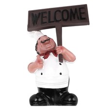 Chef Sculpture Mini Cute Chef