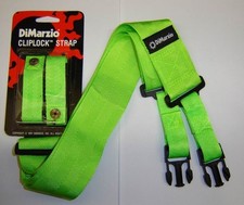 Dimarzio GREEN Cliplock Strap fits Ibanez Steve Vai LNG Loch Ness Jem 7V RG S