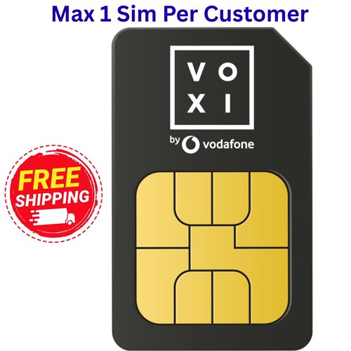 Voxi sim card pay - card, as