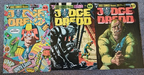 Judge dredd eagle comics - dredd,