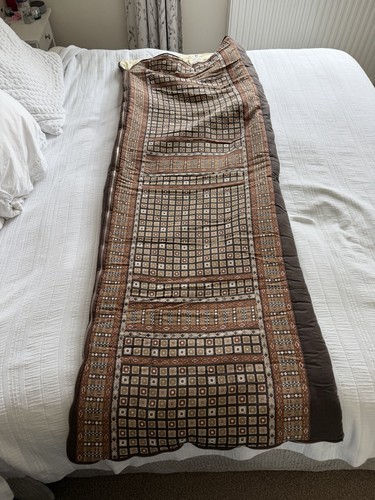 Vintage 1980s brown patterned - 1980s,