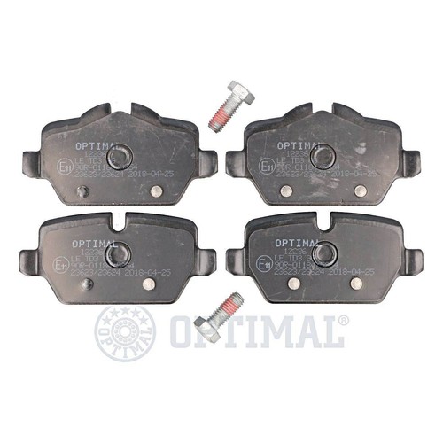 Rear disc brake pad set - brake,
