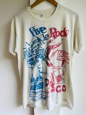 'Vive Le Rock' Vintage 80s Tee Westwood McLaren Seditionaries Design, Boy London