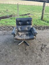 Vintage Danish Style Armchair / 1970’s Retro Armchair / Eames Style Chair