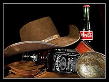 JD & Coke Art, Retro Metal