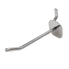 Universal Pegboard Single Hooks For Peg Board Size 7cm 2.75" in Zinc (T8A)