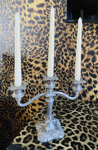 Vintage silver plated arm - vintage,