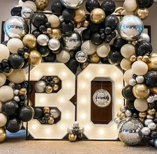 Giant Light Up Numbers LED