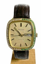 Bulova gold watch vintage - gold,