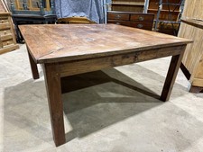 Large Hardwood Dining Table