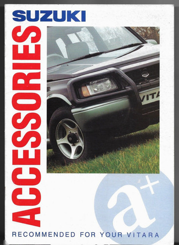 Suzuki vitara accessories 1995 - vitara,