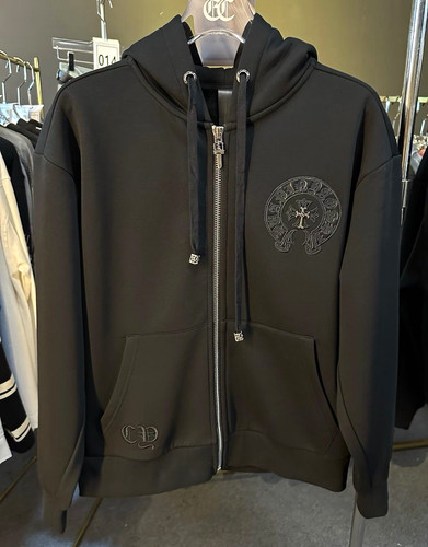 Chrome hearts black full - chrome, zip