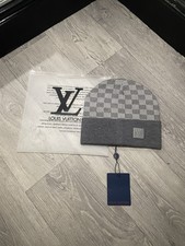 Louis Vuitton Light Grey Men’s LV Beanie One Size