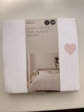 Next White & Pink Embroidered