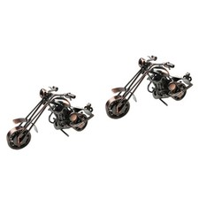  Set of 2 Motorbike Model