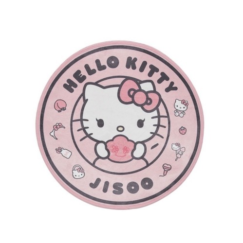 Hello kitty jisoo rug - jisoo, pink