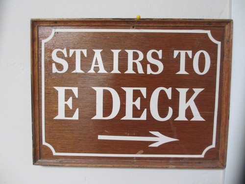 Titanic movie set - movie, deck