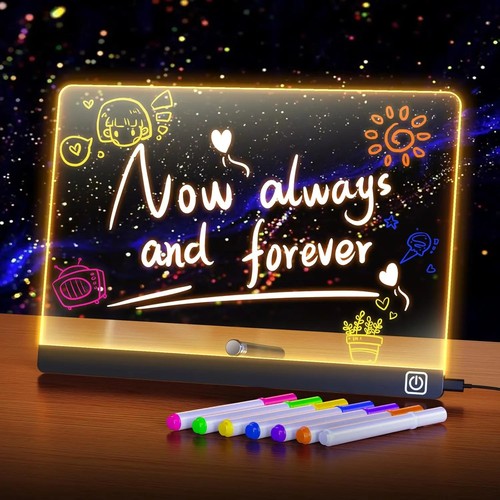 Led rgb note board acrylic - note,
