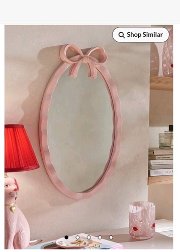 Oval bow mirror new viral - -,