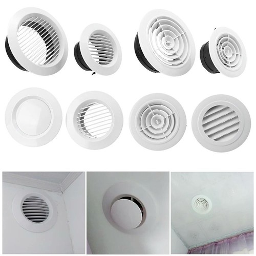 Round air vent grille extract - round,