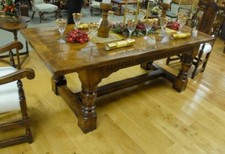 Oak Refectory Table - English