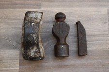 3pc Vintage Old Iron Hammer