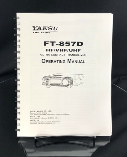 Yaesu 857d transceiver - ft-857d,