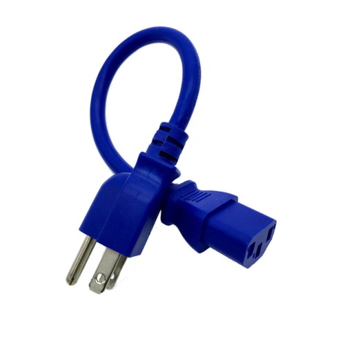 Blue power cord - blue, for