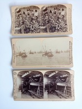  3 Stereoscope Photos - Cotton
