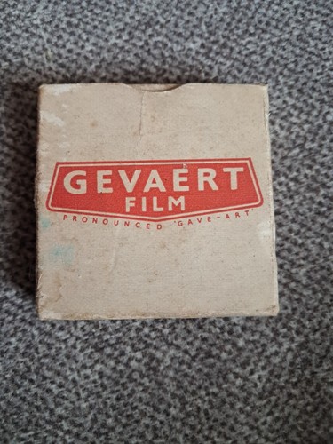 Gevaert vintage film reel - gevaert,