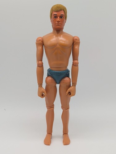 Vintage action man figure - action,