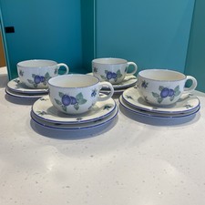 4 x ROYAL DOULTON BLUEBERRY