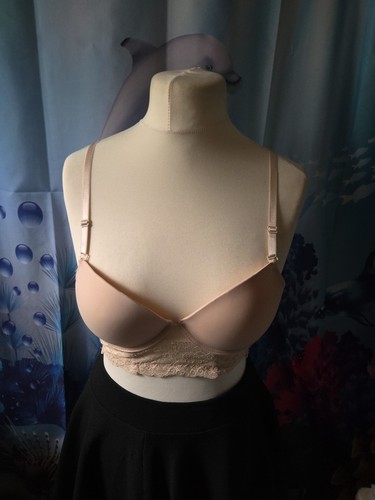 Low back push seamless bra - back,