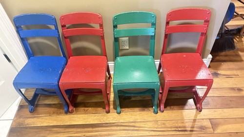 Vintage american seating - 4,