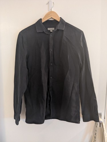 Cos mens blue waffle shirt - ,
