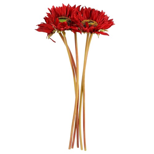 Pcs lifelike flowers fake - pcs,