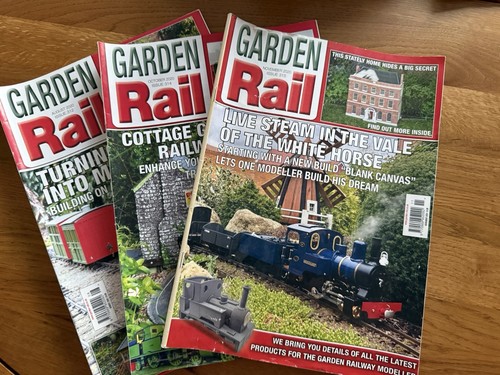 Garden railway magazine bundle - railway,
