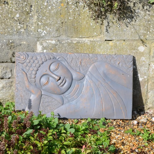 Lovely buddha wall plaque - lovely,