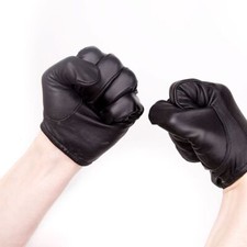 REGULATION Leather Police Gloves, Inspection, Gay Fetish, BLUF