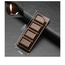 Cigarette Lighter Butane Gas Stylish Unique Choc Design - UK Post Child Safety