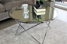 Mirrored Top Coffee Table