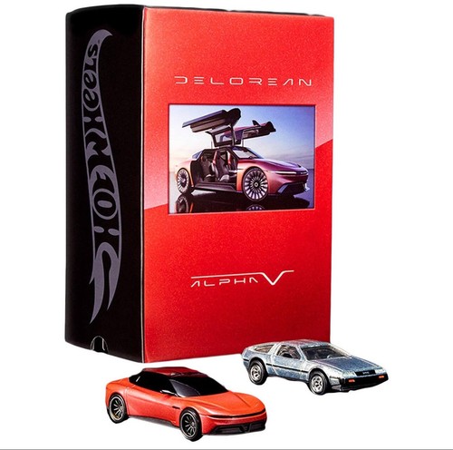 Hot wheels delorean dmc 12 - delorean, |