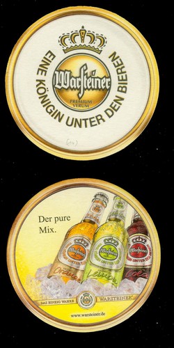 Beer mats warsteiner - mats, (12)