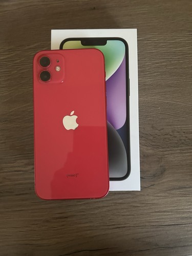 Red iphone 64gb with - red, 12