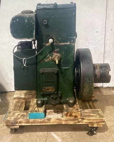 Lister stationery engine - d,