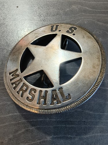 Vintage marshal badge - vintage,