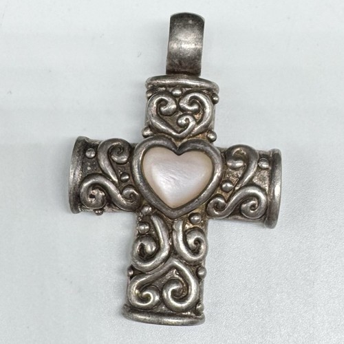 Vintage sterling silver cross - sterling,